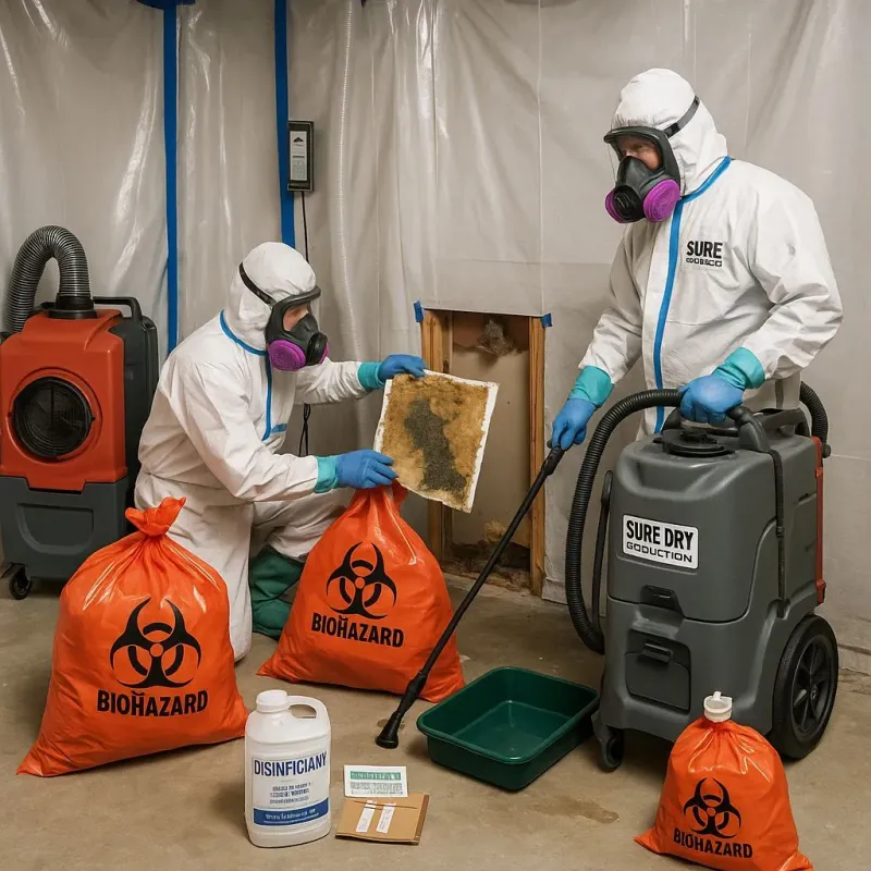 Contaminated Water Handling Protocols process in Spring Lake, NJ
