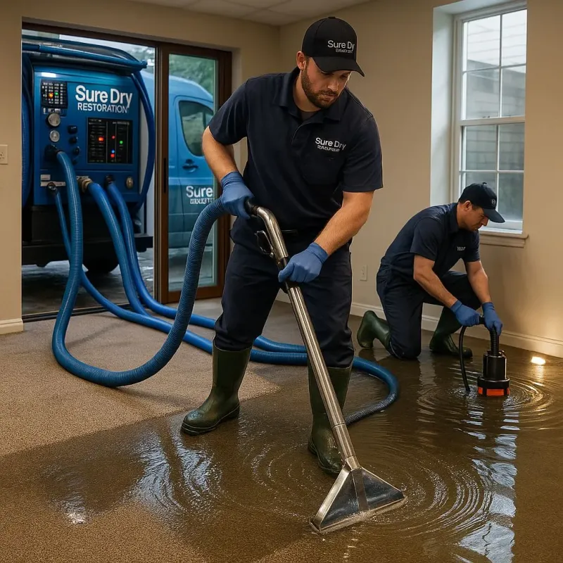 Water Extraction and Removal process in Spring Lake, NJ